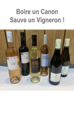 Pack Solidaire - Boire un Canon sauve un Vigneron