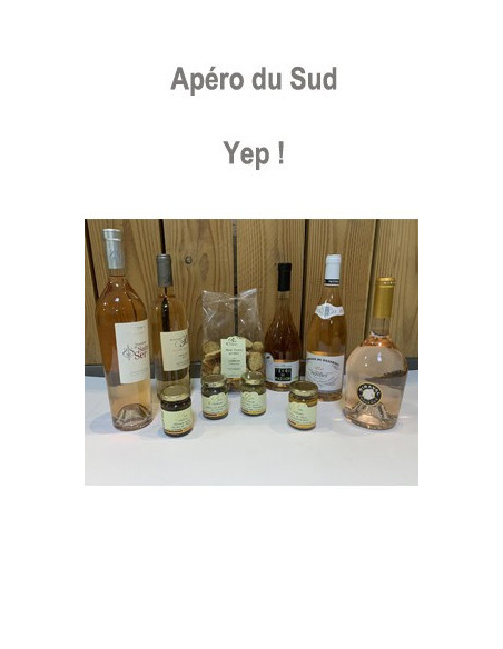 Pack Apéro Rosés du Sud - avec Croutons & Tartinables