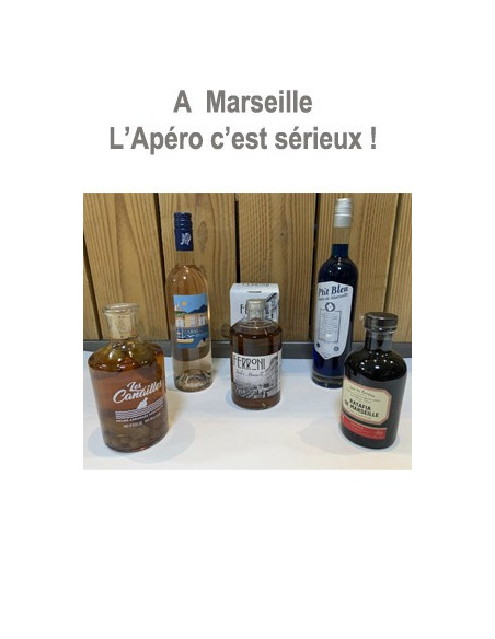 Pack Apéro de Marseille : Sans la partie de cartes