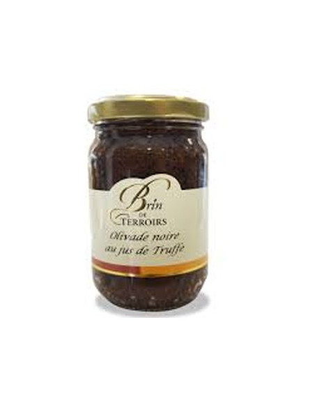 Olivade noire au jus de truffe 80g