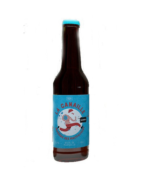 Bière Blanche La Canaille 33cl 5° Brasserie des Maltfaiteurs