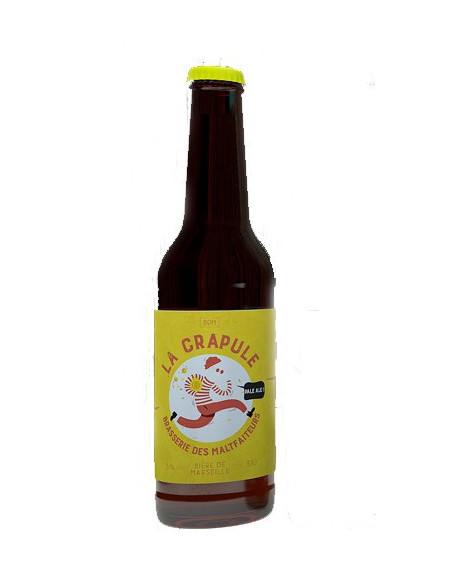 Bière blonde La Crapule 33cl 5° Brasserie des Maltfaiteurs