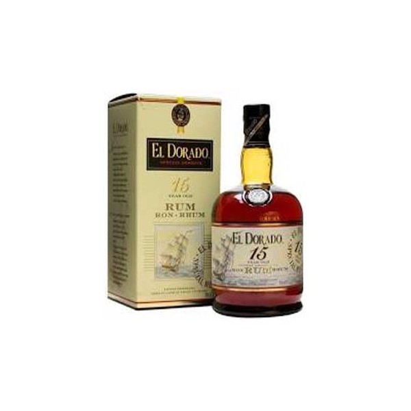 Rhum El Dorado 15 ans