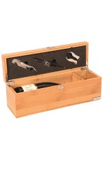 Coffret Bambou 1 bouteille + 3 accessoires