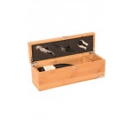 Coffret Bambou 1 bouteille + 3 accessoires