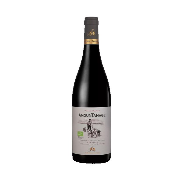 Marrenon - Amountanage rouge Ventoux 2021 vin bio