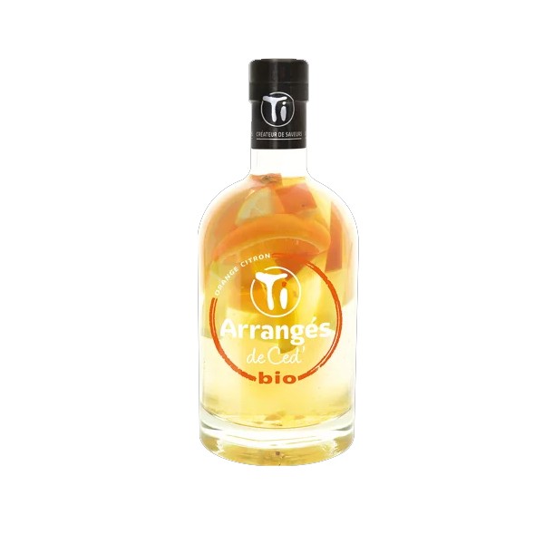 Rhum arrangé Ti'Ced Orange/Citron bio