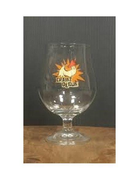 VERRE CRAINT DEGUN x 1 33 cl