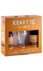 Coffret Kekette 2 x 33cl + 1 verre