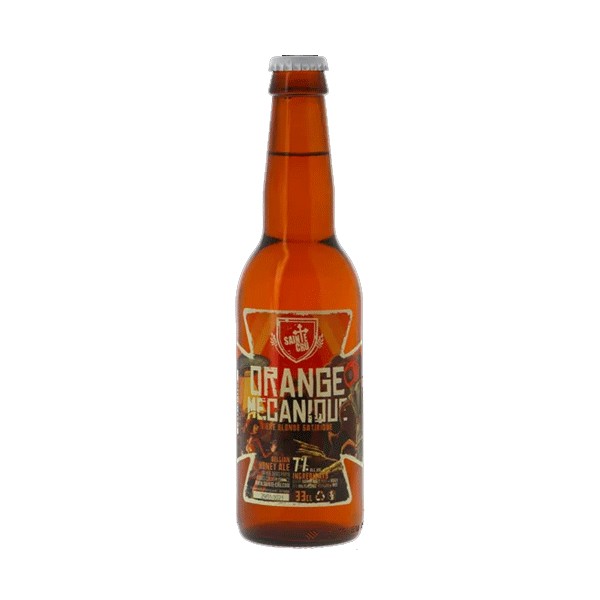 Bière Orange Mécanique Sainte Cru en 33cl