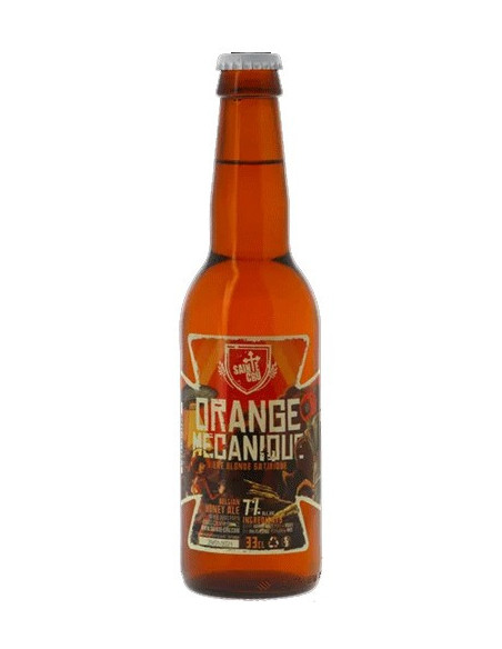 Bière Orange Mécanique Sainte Cru en 33cl