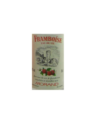 Williamine Suisse L.Morand Framboise 70cl. - vue 3 - Vinsetchampagnes.fr