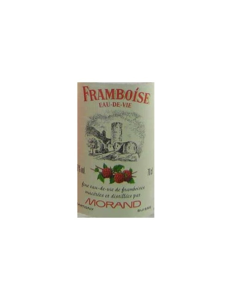 Williamine Suisse L.Morand Framboise 70cl. - vue 3 - Vinsetchampagnes.fr