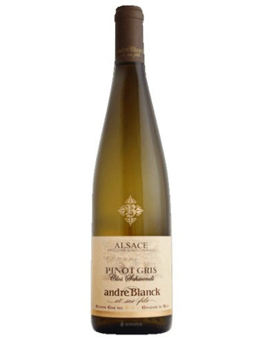 Blanck : Pinot Gris Clos Schwendi blanc 2022 - Vinsetchampagnes.fr
