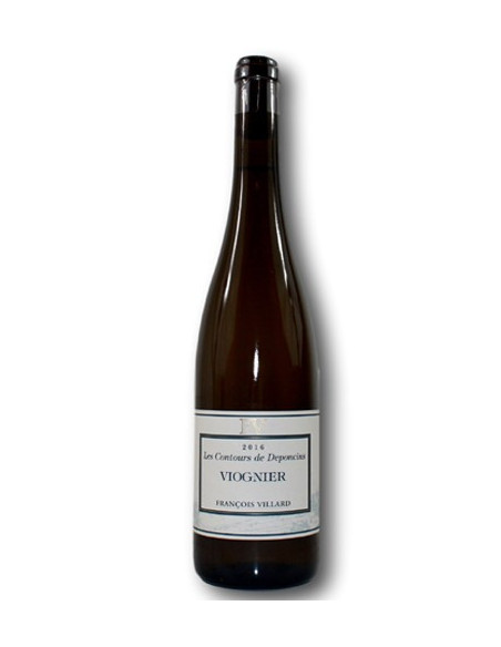 François Villard Viognier Contours Deponcins 2023 - Vinsetchampagnes.fr