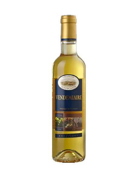 Vendémiaire : Château Bouscassé Vendémiaire blanc 2019 - Vinsetchampagnes.fr