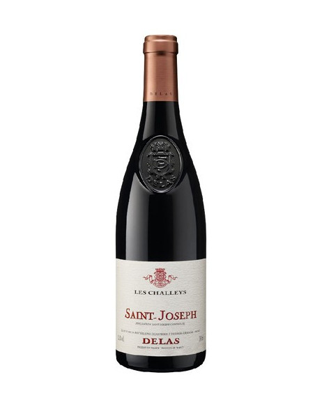 Delas: "Les Challeys" Saint Joseph rouge 2023 - Vinsetchampagnes.fr