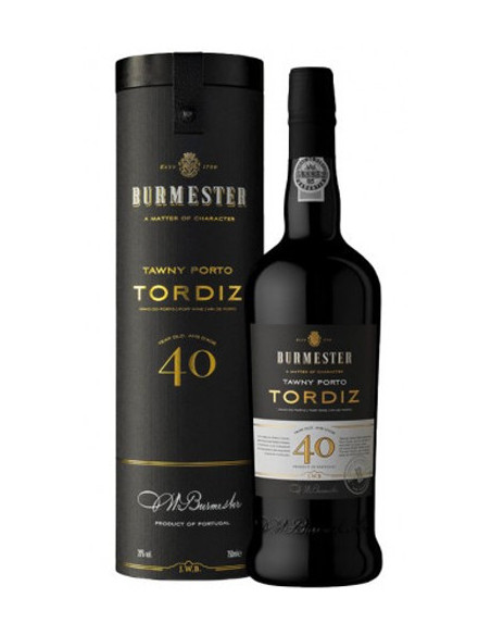 Porto Burmester Tawny Tordy 40 ans d'Age