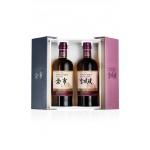 Coffret Nikka single malt Rum Finish Yoichi + Miyagikyo