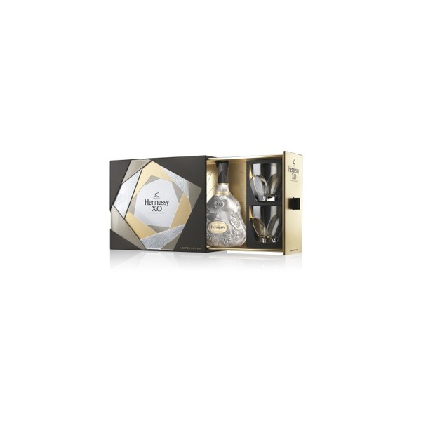 Coffret Hennessy XO & Ice + 2 verres