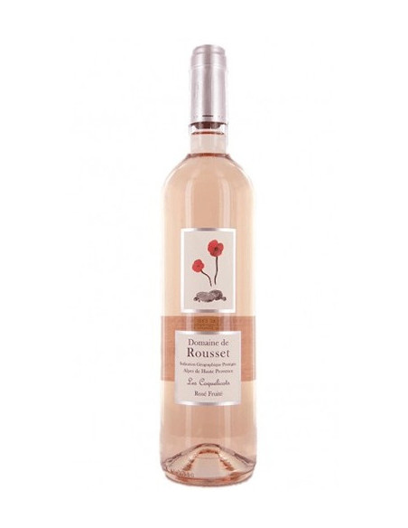 Rosé Fruité Rousset COQUELICOTS - Vinsetchampagnes.fr