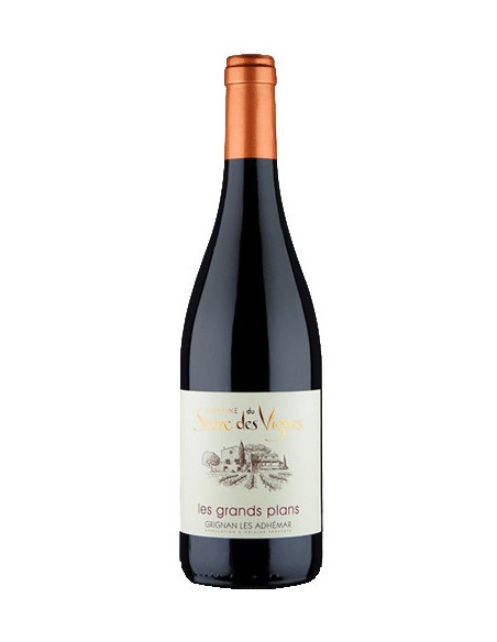Les Grands Plans Domaine Serre des Vignes rouge 2024 - Vinsetchampagnes.fr