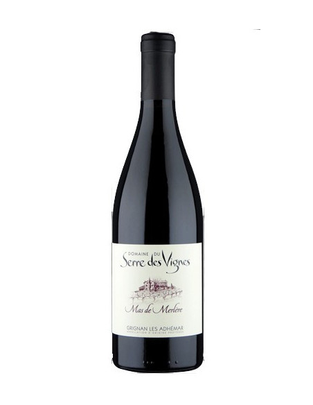 Mas de Merlère Domaine Serre des Vignes rouge 2022- Bio - Vinsetchampagnes.fr