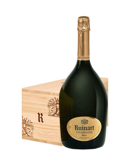 Jeroboam Champagne Ruinart Brut coffret bois