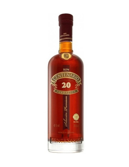 Rhum Centenario Fundacion 20 ans 40°