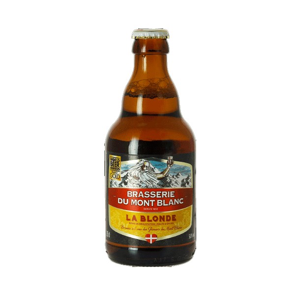 Bière Mont Blanc Blonde 33 cl