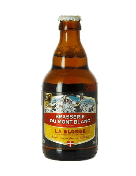 Bière Mont Blanc Blonde 33 cl