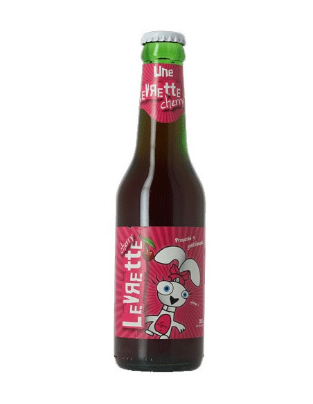 Bière levrette Cherry 3.5° 25 cl