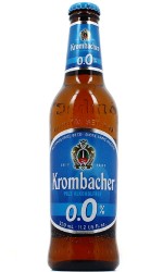 Bière Krombacher pils sans alcool 33cl