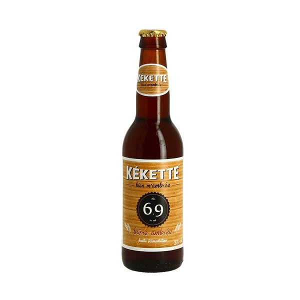 Bière Kékette Ambrée 6.9° 33cl