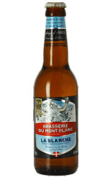 Bière Mont Blanc Blanche 33 cl