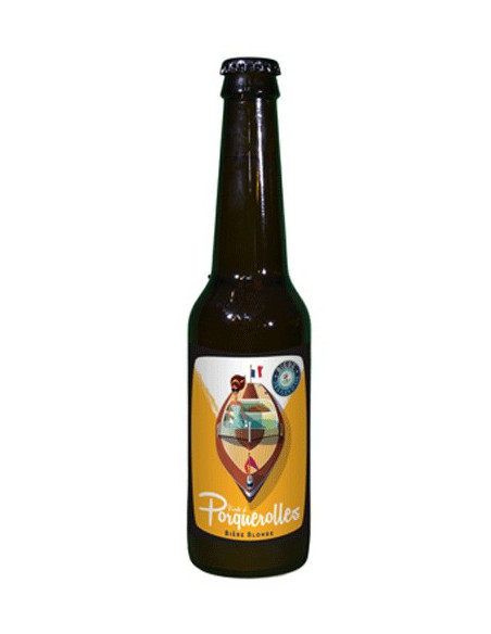 Bière blonde Porquerolles 5° 33cl