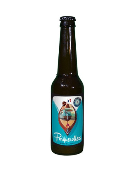 Bière de Porquerolles blanche 5° 33cl - Vinsetchampagnes.fr