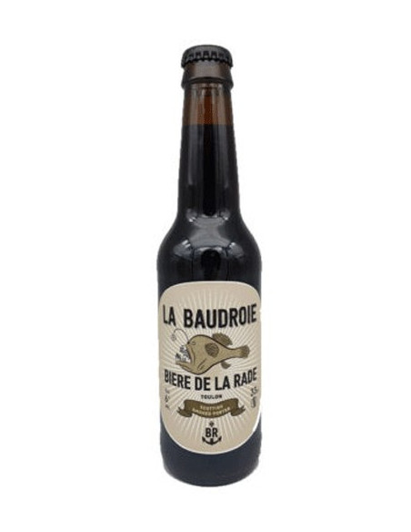 Bière Brune La Baudroie 5°33Cl Bière de la Rade