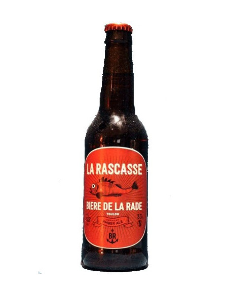 Bière Ambrée La Rascasse 75 cl