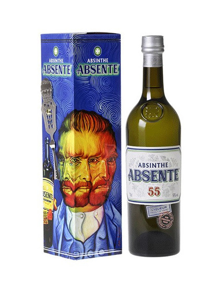Absente 55° Etui Van Gogh + Cuillère - Vinsetchampagnes.fr