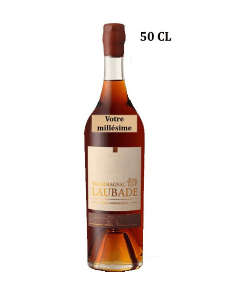 Laubade 1970 Bas Armagnac 50 cl- sans coffret