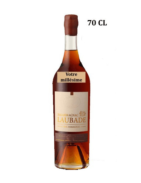 Laubade 1990 Bas Armagnac 70 cl - sans coffret