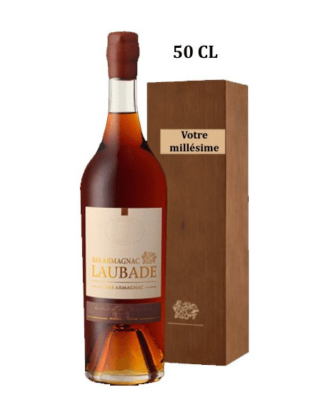 Laubade 1927 Bas Armagnac 50cl - Vinsetchampagnes.fr