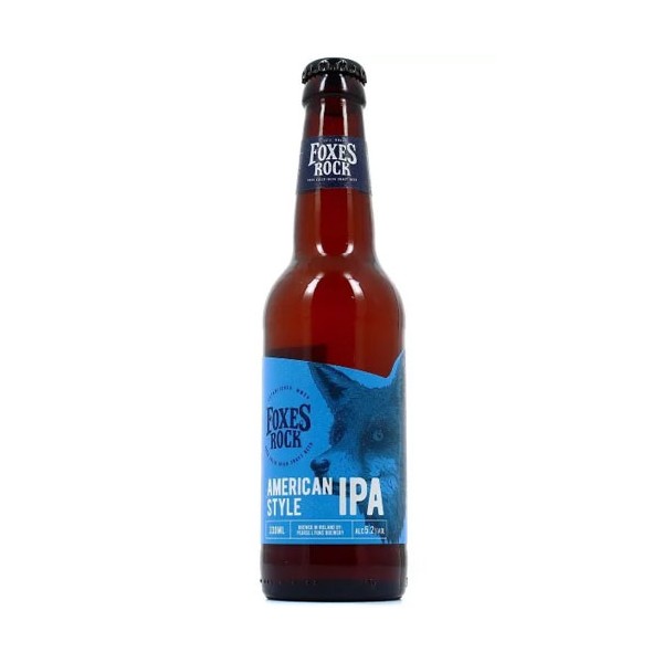 Bière Foxes Rock IPA 33cl 4.5%