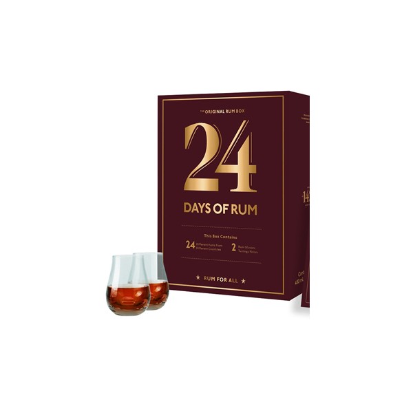 Calendrier de l'Avent "Edition Rhum"  24x2cl 42.9%