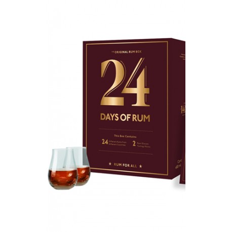 Calendrier de l'Avent "Edition Rhum"  24x2cl 42.9%