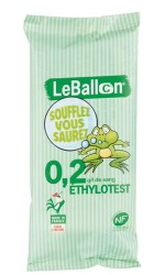 Ethylotest 0,2gl Jeune Conducteur - unique - sans chrome -