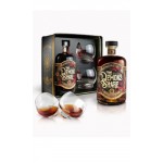 COFFRET THE DEMON'S  SHARE - RHUM 12 ANS +2verres