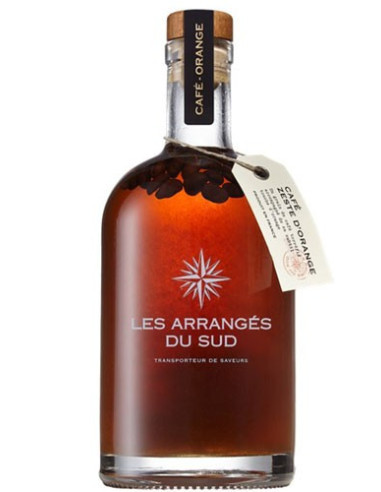 Rhum du Sud " Arrangé " Café Zéste d'orange 50 cl