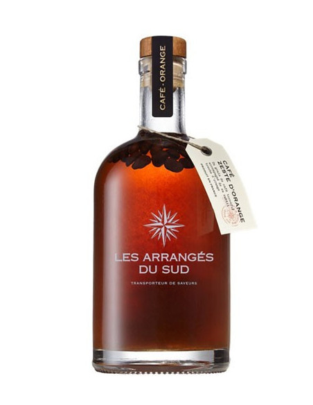 Rhum du Sud " Arrangé " Café Zéste d'orange 50 cl